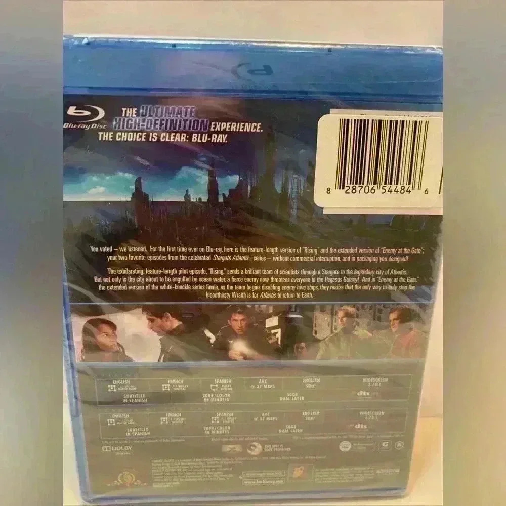 Stargate Atlantis Fans Choice Blu-ray Sci -Fi Movie New Sealed - Picture 9 of 9